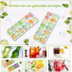 Ijsblokjesvorm- Ijsblokjesvormen- Ijsblokjesvorm Met Deksel- 4 Stuks - Silicone Onderkant- BPA Vrij- 56 Ijsblokjes- Gratis Cocktail E-book- Cocktail Ijsblokjes 13 Ijsblokjesvorm- Ijsblokjesvormen- Ijsblokjesvorm Met Deksel- 4 Stuks - Silicone Onderkant- BPA Vrij- 56 Ijsblokjes- Gratis Cocktail E-book- Cocktail Ijsblokjes -Kookgerei Koning Verkoop 1200x1198 64