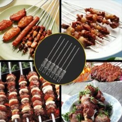 Ferodelli Kebab Spiezen - Bbq Spiezen - Set Van 6 - Barbeque Accesoires - Premium -Kookgerei Koning Verkoop 1200x1198 73
