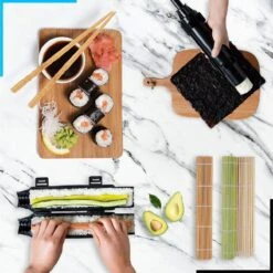 Sushi Bazooka - XXL Sushi Set - Sushi Kit Incl. 4 Paar Chopsticks - Sushi Maker -Kookgerei Koning Verkoop 1200x1199 17