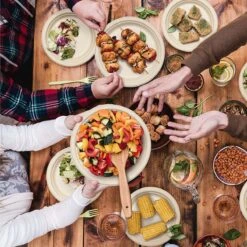 Haago 100 Biologisch Afbreekbare Ronde Borden Set Van Suikerriet, Large (26cm) En Small (18cm) - Milieuvriendelijk En Composteerbaar 10 Haago 100 Biologisch Afbreekbare Ronde Borden Set Van Suikerriet, Large (26cm) En Small (18cm) - Milieuvriendelijk En Composteerbaar -Kookgerei Koning Verkoop 1200x1199 3