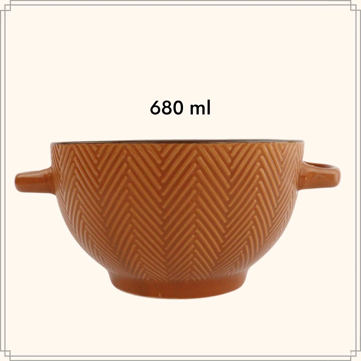 OTIX Soepkommen - Met Oor - Set Van 4 - Verschillende Kleuren - Aardewerk - 680 Ml 8 OTIX Soepkommen - Met Oor - Set Van 4 - Verschillende Kleuren - Aardewerk - 680 Ml - Afbeelding 8