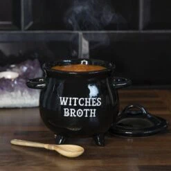 Something Different Soepkom Witches Broth Cauldron With Broom Spoon Zwart 8 Something Different Soepkom Witches Broth Cauldron With Broom Spoon Zwart -Kookgerei Koning Verkoop 1200x1200 1072