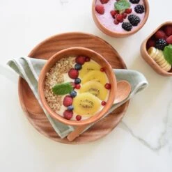 Khaya - Houten Kom Ø15 Cm - Voor Ontbijt, Soep & Matcha Thee - Duurzaam - Vegan -Kookgerei Koning Verkoop 1200x1200 1140