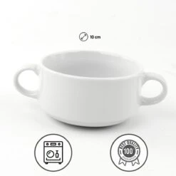 Orange85 Soepkommen - Met Oor - Set Van 6 - Wit - Rond - Met Houder 5 Orange85 Soepkommen - Met Oor - Set Van 6 - Wit - Rond - Met Houder -Kookgerei Koning Verkoop 1200x1200 1142