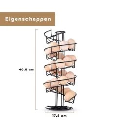 Eiermand – Eierrek – Eierhouder – Eieren – 360° - Zwart - Pasen - 39 Eieren - BAULK® 15 Eiermand – Eierrek – Eierhouder – Eieren – 360° - Zwart - Pasen - 39 Eieren - BAULK® -Kookgerei Koning Verkoop 1200x1200 1191