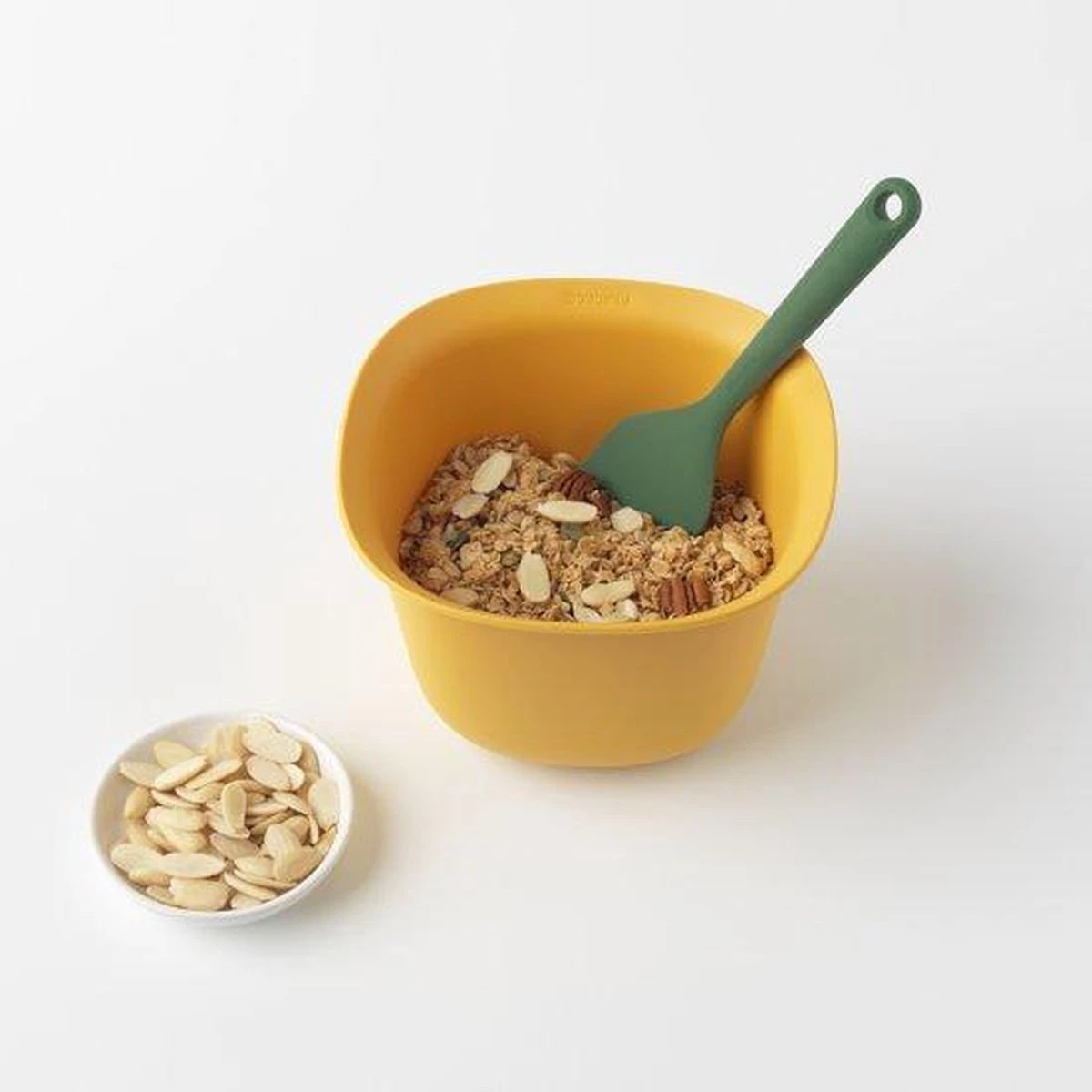 Brabantia Tasty+ Siliconen Spatel Plus Schraper - Fir Green 3 Brabantia Tasty+ Siliconen Spatel Plus Schraper - Fir Green - Afbeelding 3