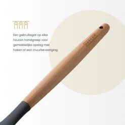 Hescom Siliconen Open Spatel Met Anti-aanbaklaag - Keukengerei Met Ergonomisch Design - Hittebestendig - Vaatwasservriendelijk -Kookgerei Koning Verkoop 1200x1200 1288