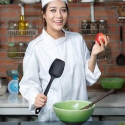 Spatel Siliconen Set Van 4 - Pannenlikker - Bakspatel - Keukengerei - Hittebestendig - Spatula - Zwart 8 Spatel Siliconen Set Van 4 - Pannenlikker - Bakspatel - Keukengerei - Hittebestendig - Spatula - Zwart -Kookgerei Koning Verkoop 1200x1200 1290