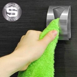 Merkloos 2 Stuks RVS Handdoekhouders - Handdoek Klem - Handdoek Haak -Kookgerei Koning Verkoop 1200x1200 1356