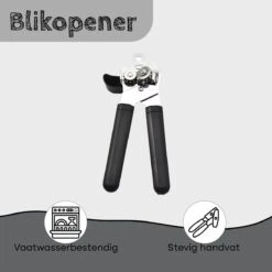 Proudproducts Blikopener - RVS - Handvat - 19cm - Duurzame En Veilige Opener Voor Blikken 7 Proudproducts Blikopener - RVS - Handvat - 19cm - Duurzame En Veilige Opener Voor Blikken -Kookgerei Koning Verkoop 1200x1200 1431