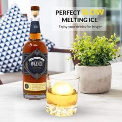 Perfecte Mega Ijsballen Set Van 4 Stuks By ATV PERFECTUM - Ø 6 Cm Groot- Ijsblokjesvorm Met Deksel - Ijsblokjesvorm Groot En Rond - Ijsblokjesvorm Silicone - Ijsblokvormen Met Deksel -Kookgerei Koning Verkoop 1200x1200 1448