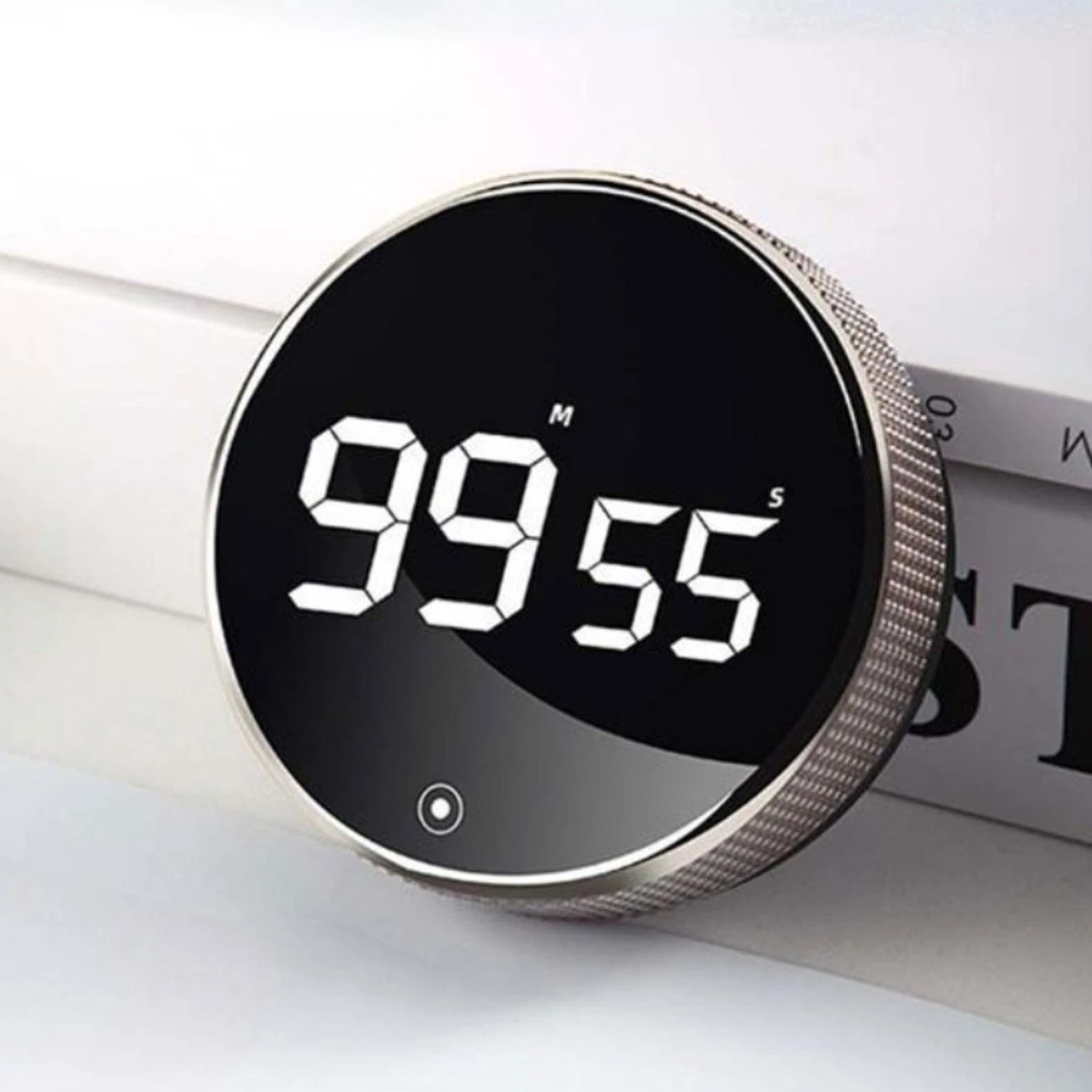 Merkloos Digitale Kookwekker Zilver Van METU-Online - Smart Timer - LED Display - Magnetisch Met Handige Draaiknop - Barbecue Kookwekker Magneet - BBQ Wekker 10 Merkloos Digitale Kookwekker Zilver Van METU-Online - Smart Timer - LED Display - Magnetisch Met Handige Draaiknop - Barbecue Kookwekker Magneet - BBQ Wekker - Afbeelding 10