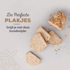 JPR Broodsnijder Hulpmiddel - Broodsnijder Bamboe - Broodsnijplank - Broodbakken - Inclusief Broodmes -Kookgerei Koning Verkoop 1200x1200 1636