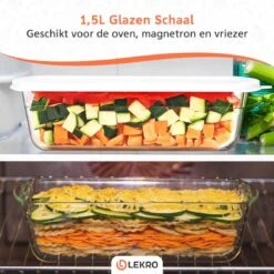 Lekro Multifunctionele Groentesnijder Met Glazen Ovenschaal - Mandoline - Uiensnijder - Frietsnijder - Groentensnijder- Anti-slip Mat - Glas & RSV - 12-delig 14 Lekro Multifunctionele Groentesnijder Met Glazen Ovenschaal - Mandoline - Uiensnijder - Frietsnijder - Groentensnijder- Anti-slip Mat - Glas & RSV - 12-delig -Kookgerei Koning Verkoop 1200x1200 1666