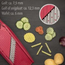 Börner Deko Wafelsnijder V5 PowerLine - Rood -Kookgerei Koning Verkoop 1200x1200 1739