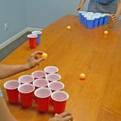 Merkloos Beerpong - 50 Stuk(s) Blue Cups & Red Cups Inc. 3 Ballen - Beerpong Drankspel - Plastic Bekers 9 Merkloos Beerpong - 50 Stuk(s) Blue Cups & Red Cups Inc. 3 Ballen - Beerpong Drankspel - Plastic Bekers -Kookgerei Koning Verkoop 1200x1200 174