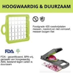 W&Z® Multifunctionele Groentesnijder - Mandoline -Fritessnijder - Keukensnijder - Groentehakker - 16 Delig -Kookgerei Koning Verkoop 1200x1200 1750
