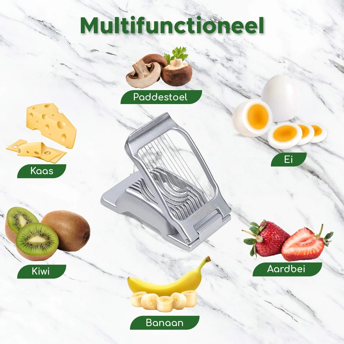 Bikolo - Eiersnijder - Champignonsnijder - Eierschaal Snijder - Eierwekker - Egg Timer - Inclusief Luxe Cadeauverpakking + E-Book Kookboek 5 Bikolo - Eiersnijder - Champignonsnijder - Eierschaal Snijder - Eierwekker - Egg Timer - Inclusief Luxe Cadeauverpakking + E-Book Kookboek - Afbeelding 5