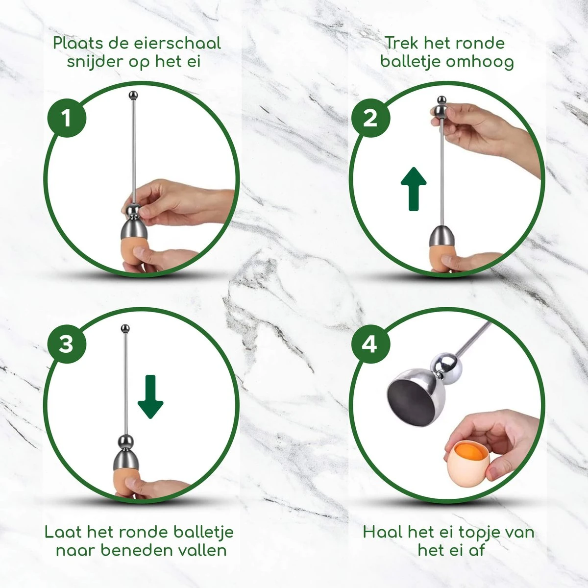 Bikolo - Eiersnijder - Champignonsnijder - Eierschaal Snijder - Eierwekker - Egg Timer - Inclusief Luxe Cadeauverpakking + E-Book Kookboek 7 Bikolo - Eiersnijder - Champignonsnijder - Eierschaal Snijder - Eierwekker - Egg Timer - Inclusief Luxe Cadeauverpakking + E-Book Kookboek - Afbeelding 7