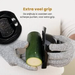 Multifunctionele Groentesnijder - Mandoline Slicer Dicer - Groentensnijder & Uiensnijder - Met E-book - Kitchen Royal® -Kookgerei Koning Verkoop 1200x1200 1828
