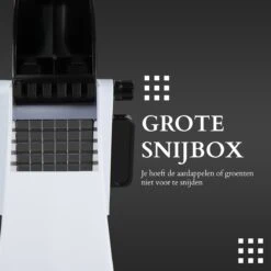 Salincio Frietsnijder – Sterke RVS Mes - Patatsnijder - Groentesnijder - Mes Voor Patat - Compact En Veilig -Kookgerei Koning Verkoop 1200x1200 1852