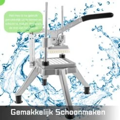 Thuys Patatsnijder - Frietsnijder 6mm - Fritessnijder Met Zuignoppen Zuignappen - Makkelijk Schoonmaken - Profesioneel - Aluminium + RVS - Gratis E-book Voor De Lekkerste Friet -Kookgerei Koning Verkoop 1200x1200 1857