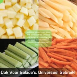 Thuys Patatsnijder - Frietsnijder 6mm - Fritessnijder Met Zuignoppen Zuignappen - Makkelijk Schoonmaken - Profesioneel - Aluminium + RVS - Gratis E-book Voor De Lekkerste Friet -Kookgerei Koning Verkoop 1200x1200 1859