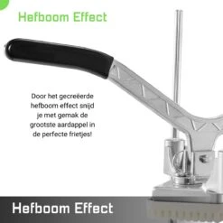 Thuys Patatsnijder - Frietsnijder 6mm - Fritessnijder Met Zuignoppen Zuignappen - Makkelijk Schoonmaken - Profesioneel - Aluminium + RVS - Gratis E-book Voor De Lekkerste Friet -Kookgerei Koning Verkoop 1200x1200 1860