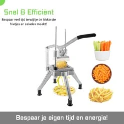 Thuys Patatsnijder - Frietsnijder 6mm - Fritessnijder Met Zuignoppen Zuignappen - Makkelijk Schoonmaken - Profesioneel - Aluminium + RVS - Gratis E-book Voor De Lekkerste Friet -Kookgerei Koning Verkoop 1200x1200 1862