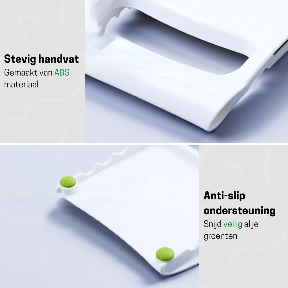 Melmö Multifunctionele Groentesnijder - Mandoline - Keukensnijder - Uiensnijder - Rasp & Kaasrasp 6 Melmö Multifunctionele Groentesnijder - Mandoline - Keukensnijder - Uiensnijder - Rasp & Kaasrasp - Afbeelding 6