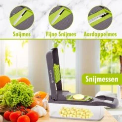 Gastro & Co® 8-Delige Mandoline - Multifunctionele Groentesnijder Inclusief Eiwitscheider & Schoonmaakborstel - Groente & Fruit Snijder - Julienne Keukensnijder - Keuken Snijmachine - Fruitsnijder - Uiensnijder - Patatsnijder - Frietsnijder 13 Gastro & Co® 8-Delige Mandoline - Multifunctionele Groentesnijder Inclusief Eiwitscheider & Schoonmaakborstel - Groente & Fruit Snijder - Julienne Keukensnijder - Keuken Snijmachine - Fruitsnijder - Uiensnijder - Patatsnijder - Frietsnijder -Kookgerei Koning Verkoop 1200x1200 1919