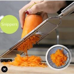 Merkloos Groentesnijder 4-in-1 Rasp - Mandoline – Julienne - Groentensnijder – 4 Opzetstukken – Vaatwasserbestendig – Handmatig Snijden, Schaven En Raspen - Foodprocessor - Keukengereedschap - Multifunctioneel -Kookgerei Koning Verkoop 1200x1200 1974