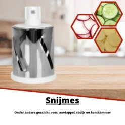 Mandoline Groentesnijder- Slicer Dicer - Rasper - Keukensnijder - Kaasrasp – Trommelrasp - Rood 13 Mandoline Groentesnijder- Slicer Dicer - Rasper - Keukensnijder - Kaasrasp – Trommelrasp - Rood -Kookgerei Koning Verkoop 1200x1200 1979