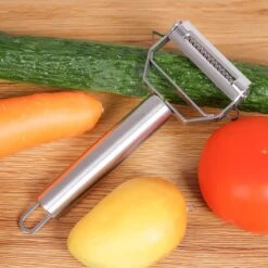 Merkloos Dunschiller - Julienne & Groenteschiller - Groentesnijder - Uiensnijder - Spiraalsnijder - Sliertensnijder - Multifunctionele -Kookgerei Koning Verkoop 1200x1200 2030