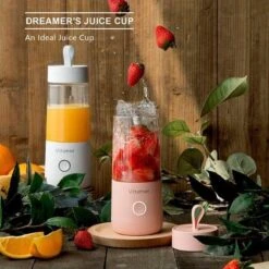 Merkloos Mini Blender - Smoothie Maker - Compact Blender - Draagbare Blender - Oplaadbare Mini Blender - Portable Blender - Draagbare Mini Blender - Lichtgewicht - Vitamer 4 Bladen - Fruit Juicer - Fruit Blender - Blender - Blender - Blenders - Keukenmachines -Kookgerei Koning Verkoop 1200x1200 2100