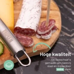 Triple J® Kaasschaaf Voor Jonge En Oude Kaas – Kaasrasp – Kaasmes – Keukengerei - RVS 14 Triple J® Kaasschaaf Voor Jonge En Oude Kaas – Kaasrasp – Kaasmes – Keukengerei - RVS -Kookgerei Koning Verkoop 1200x1200 2149