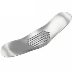 Knoflookpers - Compact - Eenvoudig Knoflook Persen - RVS - Zilver -Kookgerei Koning Verkoop 1200x1200 2189