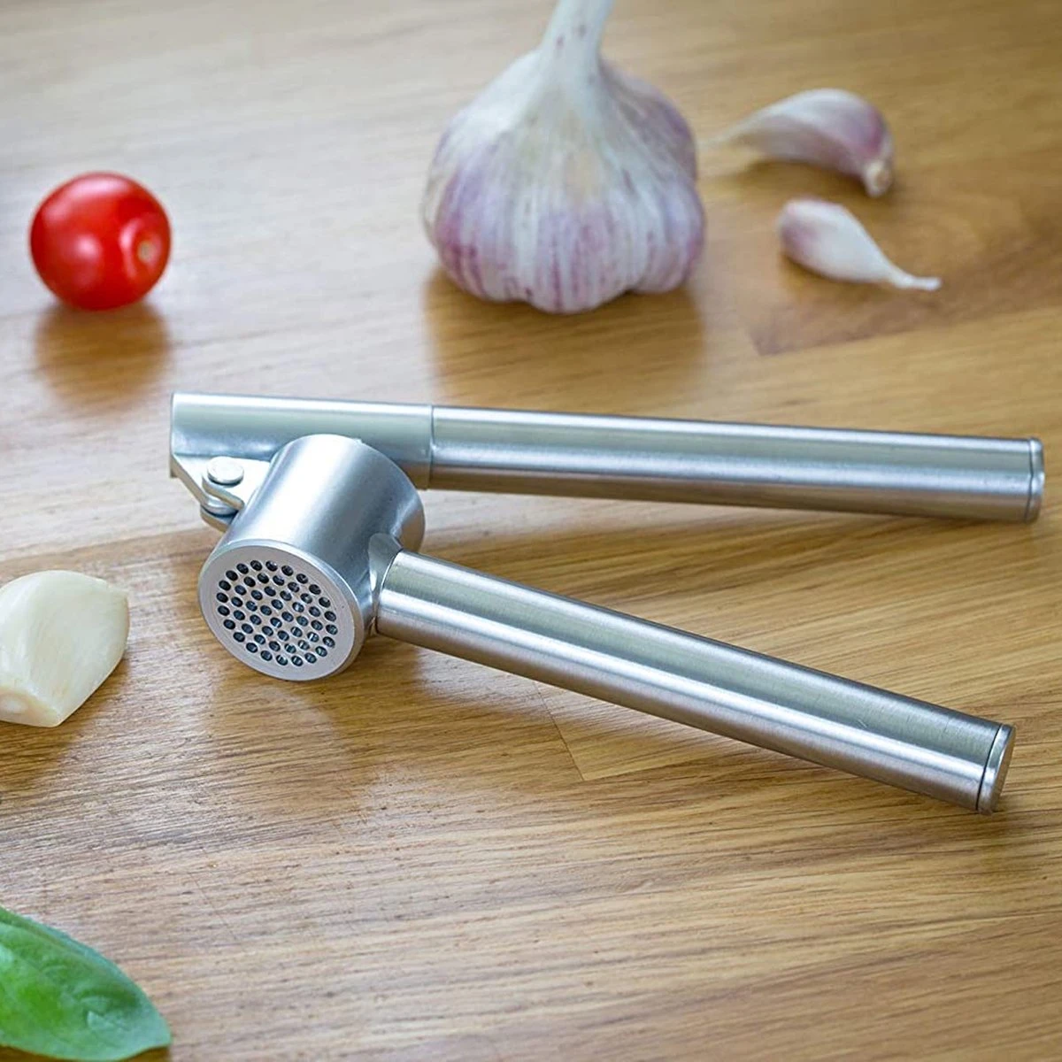 Knoflookpers - Gemberpers - RVS - Vaatwasserbestendig - Hoogwaardig Roestvrijstaal 9 Knoflookpers - Gemberpers - RVS - Vaatwasserbestendig - Hoogwaardig Roestvrijstaal - Afbeelding 9
