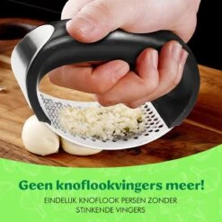 Mister Mill Knoflookpers Gemberrasp Set - Lookpers - Knoflook Pers - Gemberpers - Knoflooksnijder - Knoflookpeller - Garlic Press -Kookgerei Koning Verkoop 1200x1200 2220