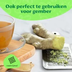 Mister Mill Knoflookpers Gemberrasp Set - Lookpers - Knoflook Pers - Gemberpers - Knoflooksnijder - Knoflookpeller - Garlic Press -Kookgerei Koning Verkoop 1200x1200 2221