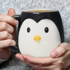 Balvi Drinkbeker Penguin Pingo Zwart Keramiek -Kookgerei Koning Verkoop 1200x1200 224