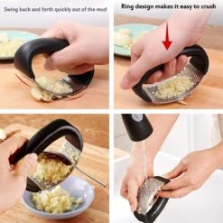 Igoods Knoflookpers/Gemberpers - Vaatwasser Bestendig - Met Borstel & Siliconen Peller 13 Igoods Knoflookpers/Gemberpers - Vaatwasser Bestendig - Met Borstel & Siliconen Peller -Kookgerei Koning Verkoop 1200x1200 2262