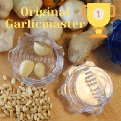 Garlicmaster Knoflookpers - Ook Voor Kruiden En Noten - Transparant -Kookgerei Koning Verkoop 1200x1200 2274