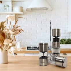 TRUMENI Dubbelzijdige Peper En Zoutmolen Set Inclusief Houder - Handmatige Pepermolen Met Instelbare Maalgraad - 2 Stuks Kruidenmolens -Kookgerei Koning Verkoop 1200x1200 2291