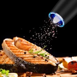 Peper- En Zoutmolen Set Elektrisch - Kruidenmolen Geschikt Voor Alle Specerijen - 20cm - RVS - Set Van 2 Stuks -Kookgerei Koning Verkoop 1200x1200 2293