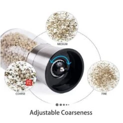 Peper En Zoutmolen Set Van RVS Stainless Steel Met Gehard Glas Smal -Kookgerei Koning Verkoop 1200x1200 2374