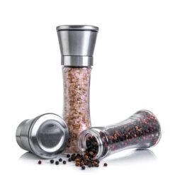 Peper En Zoutmolen Set Van RVS Stainless Steel Met Gehard Glas -Kookgerei Koning Verkoop 1200x1200 2384