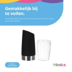 YUNICS® Elektrische Peper En Zoutmolen Set - Restaurant Kwaliteit - Pepermolen & Zoutmolen - Grofheid Verstelbaar - Set Van 2 Stuks -Kookgerei Koning Verkoop 1200x1200 2417