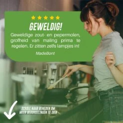 Peper En Zoutmolen Set - Elektrisch - Pepermolen - Zoutmolen - Set Van 2 Stuks -Kookgerei Koning Verkoop 1200x1200 2430