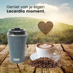 LaCardia Koffiebeker To Go Premium Blauw – Thermosbeker – Theebeker – 380ML – Herbruikbaar -Kookgerei Koning Verkoop 1200x1200 246